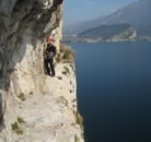 Photo climbing at Lake Garda 3